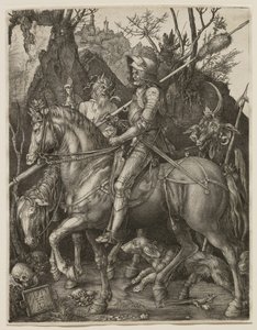 Rytíř, Smrt a Ďábel od Albrecht Dürer