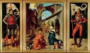 Paumgartnerův oltář, kolem roku 1500 (olej na vápenné desce) od Albrecht Dürer or Duerer