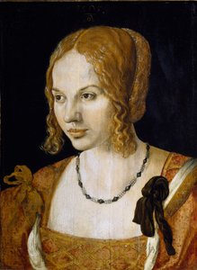 Portrét mladé Benátčanky Malba Albrechta Durera (1471-1528) od Albrecht Dürer