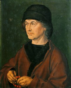 Portrét otce (dřevomalba od Albrecht Dürer