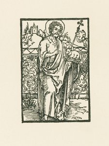 Svatý Jan Křtitel od Albrecht Dürer or Duerer