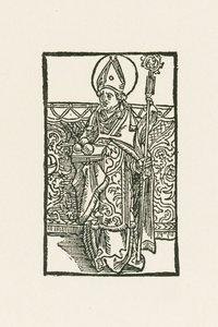 Svatý Mikuláš od Albrecht Dürer or Duerer