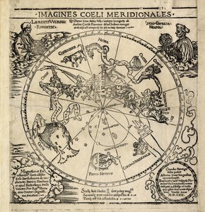 Jižní nebeská polokoule, "Imagines Coeli Meridionales od Albrecht Dürer or Duerer