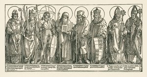 Rakouští svatí od Albrecht Dürer or Duerer