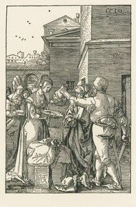 Stětí svatého Jana Křtitele od Albrecht Dürer or Duerer