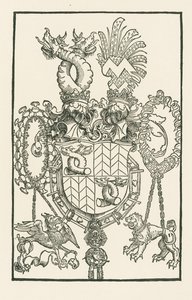 Erb Floriana Waldaufa z Valdštejna od Albrecht Dürer or Duerer