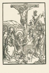 Ukřižování, kolem roku 1500 (dřevoryt) od Albrecht Dürer or Duerer