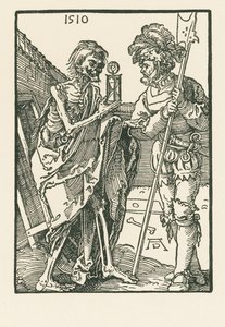 Smrt a Landsknecht od Albrecht Dürer or Duerer