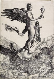 Velké štěstí, c. 1501-1502 od Albrecht Dürer