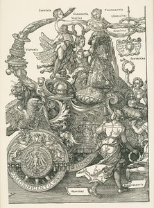 Velký vítězný vůz od Albrecht Dürer or Duerer