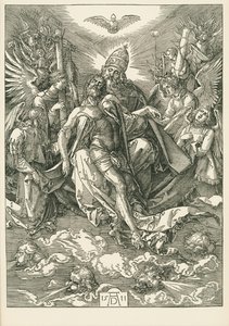 Svatá Trojice od Albrecht Dürer or Duerer