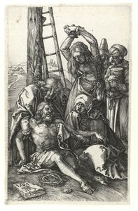 Oplakávání Krista od Albrecht Dürer