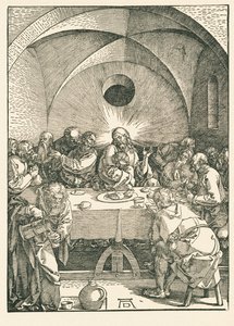 Poslední večeře od Albrecht Dürer or Duerer