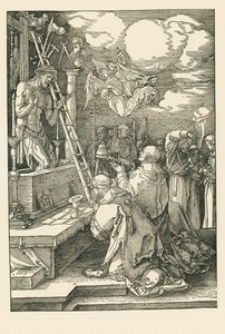 Mše sv. Řehoře od Albrecht Dürer or Duerer