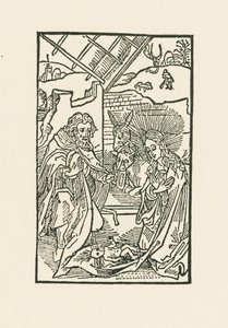 Narození Páně od Albrecht Dürer or Duerer