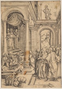 Uvedení Panny Marie do chrámu od Albrecht Dürer