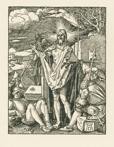 Vzkříšení, asi 1510 (dřevoryt) od Albrecht Dürer or Duerer