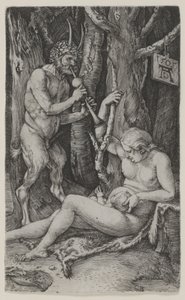 Rodina Satyr od Albrecht Dürer
