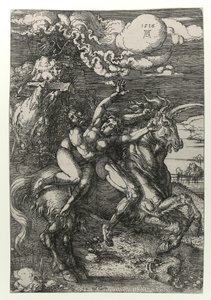 Únos na jednorožce od Albrecht Dürer