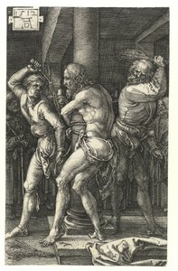 Bičíkování, 1512 od Albrecht Dürer