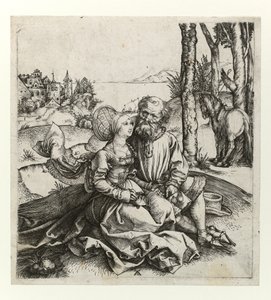 Špatně roztříděný pár, c.1495 od Albrecht Dürer
