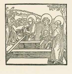 Tři Marie u Kristova hrobu od Albrecht Dürer or Duerer