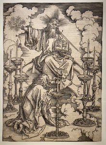 Visio 7 kynttilänjalassa od Albrecht Dürer or Duerer
