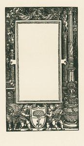 Titulní strana k Plútarchovi: De his qui tarde od Albrecht Dürer or Duerer