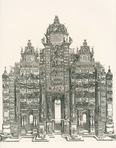 Vítězný oblouk císaře Maxmiliána I. od Albrecht Dürer or Duerer
