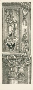 Vítězný oblouk císaře Maxmiliána I. od Albrecht Dürer or Duerer