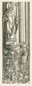 Vítězný oblouk císaře Maxmiliána I. od Albrecht Dürer or Duerer