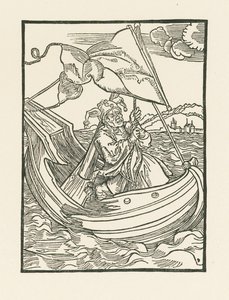 Pohrdání vším od Albrecht Dürer or Duerer