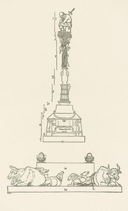 Vítězný sloup pro podmanění povstaleckých rolníků od Albrecht Dürer or Duerer