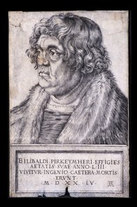 Willibald Pirkheimer od Albrecht Dürer or Duerer