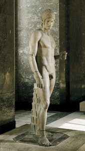 Ares, zvaný Mars Borghese ... od Alcamenes Alcamenes
