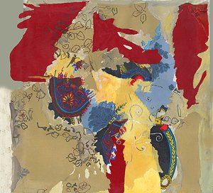 Živá abstraktní koláž od Alejandra Winkhaus