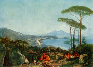 Pohled na Neapol z cesty do Pozzuoli, c1830, 1965.
