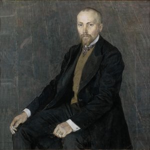 Portrét umělce Nicholase Roericha 1874-1947, 1907 od Aleksandr Jakovlevic Golovin