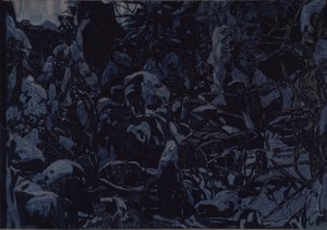 Scénografie k baletu Solveig na hudbu E. Griegse, 1922 od Aleksandr Jakovlevic Golovin