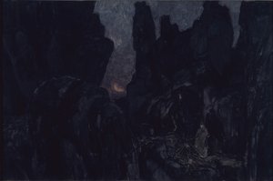 Scénický návrh k opeře Carmen G. Bizeta, 1908 od Aleksandr Jakovlevic Golovin