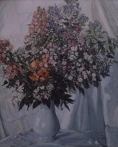 Stálý život. Phloxes, 1911 od Aleksandr Jakovlevic Golovin