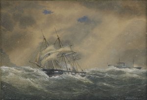 Parní fregata Světlana, 1878