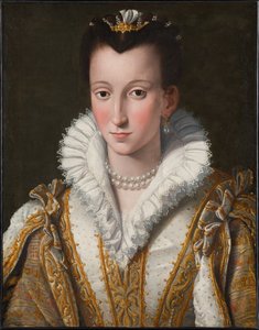 Portrét Eleonory di Garzia di Toledo, zvané Dianora (?) od Alessandro Allori