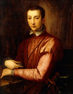 Portrét Francesca I d "Medici od Alessandro Allori