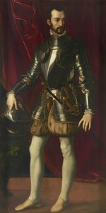 Portrét Francesca I. de Medici 1541-1587, velkovévoda z Toskánska, 1570-1575. od Alessandro Allori