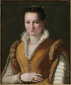 Portrét mladé ženy od Alessandro Allori