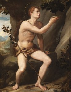 Svatý Jan Křtitel od Alessandro Allori