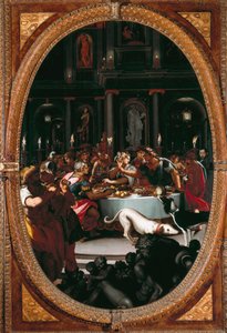 Banket Kleopatry (obraz od Alessandro Allori