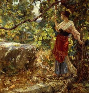 Vzdálené myšlenky, 1919 od Alessandro Battaglia