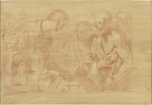 H. Laurentius en de armen od Alessandro Casolani